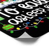 Most Likely To Fall Asleep First Family Matching C Poster (Hoek)