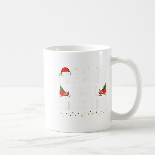 Most Likely To Fix Santa Sleigh Family Matching Ch Koffiemok (Rechts)