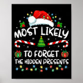 Most Likely To Forget The Hidden Family Christmas Poster (Voorkant)