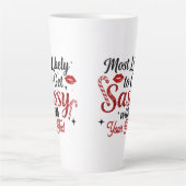 Most Likely to Get Sassy Personalized Mug (Devant)