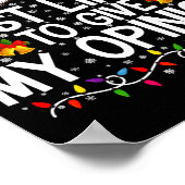 Most Likely To Give My Onion Funny Christmas Poster (Hoek)