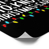 Most Likely To Know Christmas Carols Funny Christm Poster (Hoek)