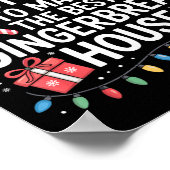 Most Likely To Make The Gingerbread House Christma Poster (Hoek)