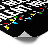 Most Likely To Need A Silent Night Family Matching Poster (Hoek)