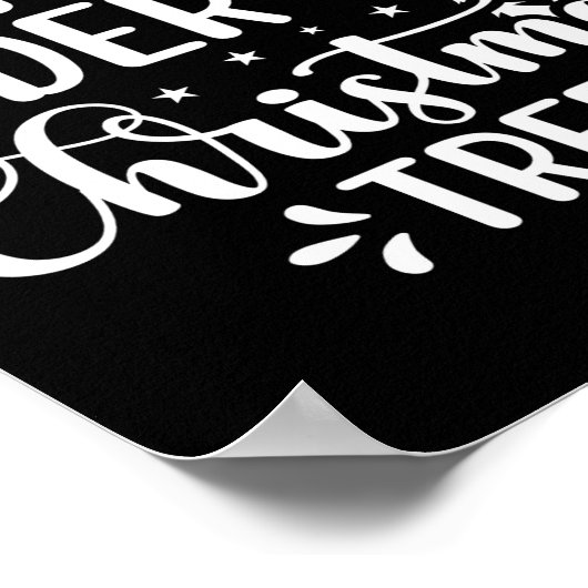 Most Likely To Peek Under The Tree  Poster (Hoek)