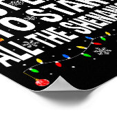 Most Likely To Start All The Shenanigans Matching  Poster (Hoek)