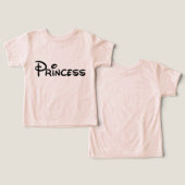 Most Magical Day Princess T-Shirt (Design Recto & Verso)