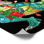 Most Wonderful Christmas Co Dinosaur Christmas Tre Poster (Hoek)