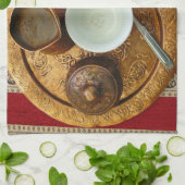 Mostar Bosnian koffietheedoek Theedoek (Gevouwen)