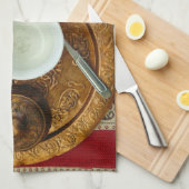 Mostar Bosnian koffietheedoek Theedoek (Quarter Fold)