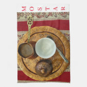 Mostar Bosnian koffietheedoek Theedoek (Verticaal)