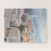 Mostar, Bosnië - Acryltueel schilderen Legpuzzel (Horizontaal)