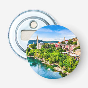 Mostar Bosnië en Herzegovina Button Flesopener