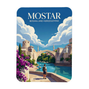 Mostar Bosnië en Herzegovina Magneet