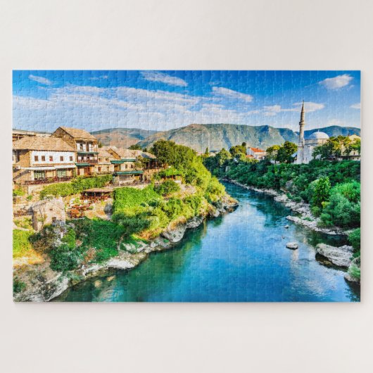 Mostar, Bosnië Legpuzzel (Horizontaal)