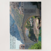 Mostar Bosnië The Old Bridge Large Legpuzzel (Verticaal)