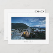 Mostar Briefkaart (Voorkant / Achterkant)