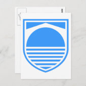 Mostar Coat of Arms Briefkaart (Voorkant / Achterkant)