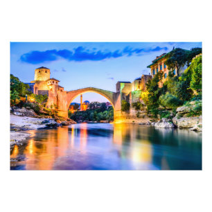 Mostar Foto Afdruk