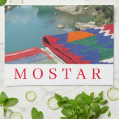 Mostar mosquée vue torchon (Plié)