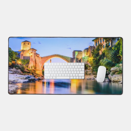 Mostar van Bosnië-Herzegovina Bureaumat (Keyboard & Muis)