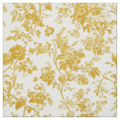 Mosterd Bloesem Toile Stof (Swatch)