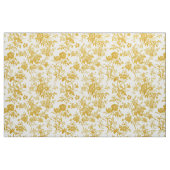 Mosterd Bloesem Toile Stof (Fat Quarter)