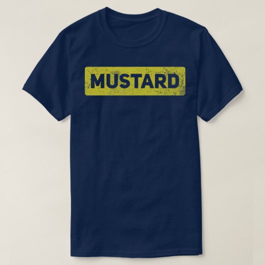 Mosterd Condiment  T-shirt (Design voorkant)