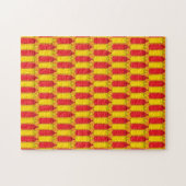 Mosterd en Ketchup Yellow en Red Legpuzzel (Horizontaal)