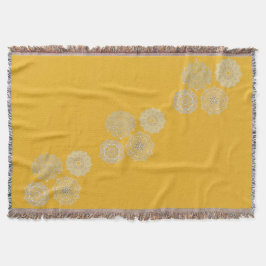 Mosterd en Mandalas Deken
