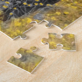 Mosterd en paarden legpuzzel (Zijkant)