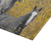 Mosterd en paarden snijplank (Hoek)