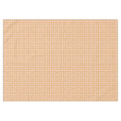 Mosterd- en roze retro-bloemen tafelkleed (Voorkant (Horizontaal))