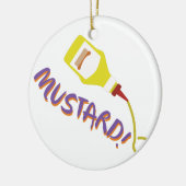 Mosterd! Keramisch Ornament (Links)