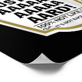 Mosterd Lamar TV - Gebruik je hart - Mosterd Poster (Hoek)