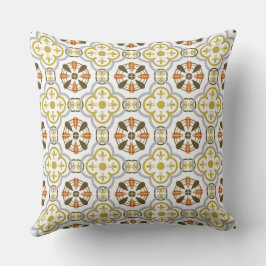 Mosterd Oranje Alhambra Worp Kussen
