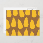 Mosterdflessen Briefkaart (Voorkant / Achterkant)