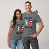 Mostly Cuban And A Wee Bit Irish St Patricks Day T-shirt (Unisex)