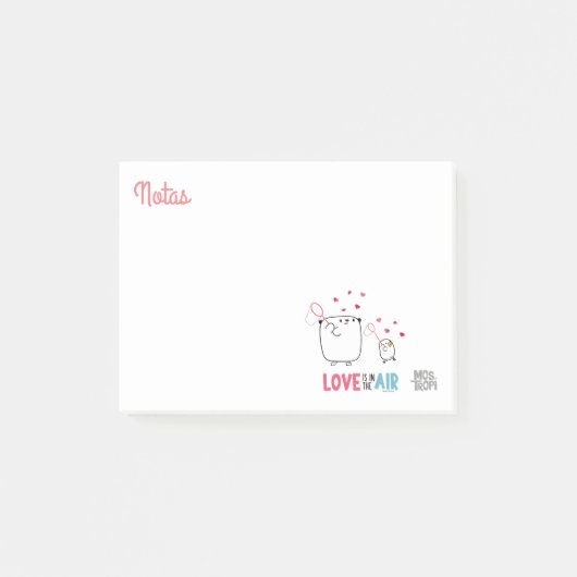 Mostropi│Love is in the air Post-it® Notes (Voorkant)