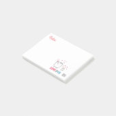 Mostropi│Love is in the air Post-it® Notes (Schuin)