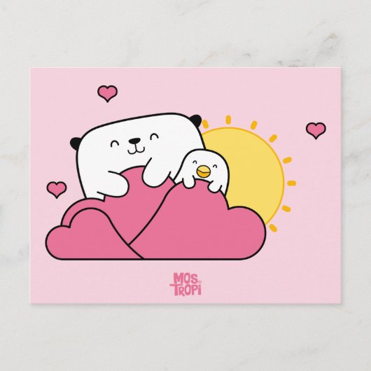 Mostropi│Opi y Kipi Valentín Briefkaart (Voorkant)