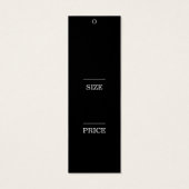 Mot clé minimal Black Modern Business (Dos)