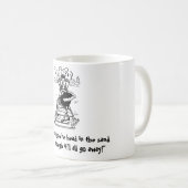 Mot dans la tasse sage (Devant droit)