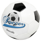 Mot de football | Nom do-it-yourself | Bleu (3/4)