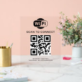 Mot de passe Wifi | Analyse du code QR pour se con (Mariage)