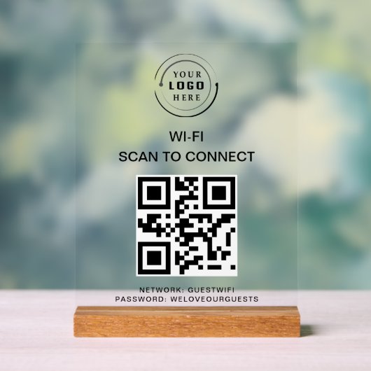 Mot de passe Wifi | Analyse du code QR pour se con (Neutre)