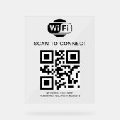 Mot de passe Wifi | Analyse du code QR pour se con (Recto)
