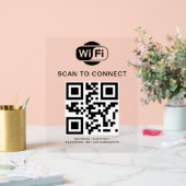 Mot de passe Wifi | Analyse du code QR pour se con (Mariage)