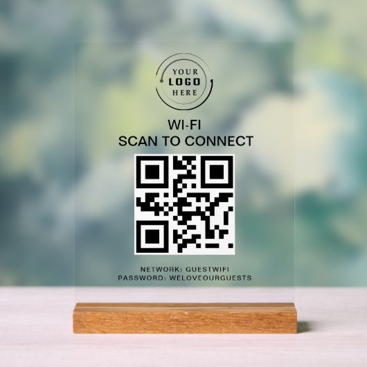 Mot de passe Wifi | Analyse du code QR pour se con (Neutre)