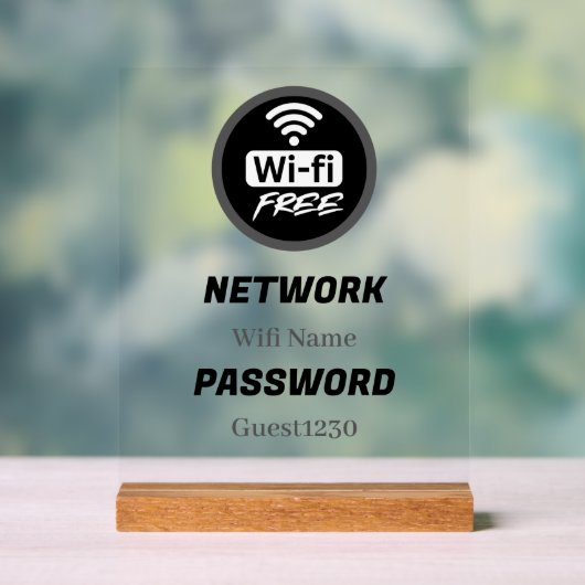 Mot de passe WiFi gratuit | Nom et mot de passe du (Neutre)